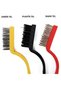 Cleaning Brush with Tweezers, Removal Apparatus + Rotating Head + Thin Narrow Space + Wire Brush Detail 8 Pieces - 8