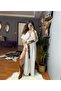 Muslin Linen Helen Bohemian Dress-White - 3