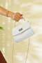 Pearl Detailed Small Size Chain Strap Women's Hand Shoulder Bag Evening Dress Bag