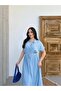 Linen Midi Belted Dress - 2