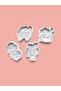 Room Plants Figure Cookie Mold and Sugar Dough Mold Set of 4 0332-Set