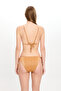 Women's Skin Color Silvery Small Triangle Bikini Set 25Sw030St - 5