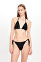 Women's Black Small Triangle Bikini Set 25Sw029St - 2