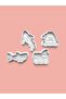 Shark Figure Cookie Mold and Sugar Dough Mold Set of 4 0358-Set
