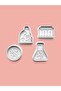 Chemistry Laboratory Cookie Mold and Sugar Dough Mold Set of 4 - 6