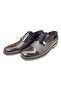 317 Black Genuine Leather Men's Classic Leather Shoes - 2