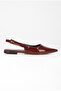 Women's Ovis Pointed Ballet Ballet Bordo Rugan - 7