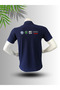 Vw Seat Skoda Audi Logo Printed Polo Neck Cotton T-Shirt - 2