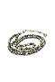 Sphere Cut 99mm Green White Beirut Amber Prayer Beads - 4