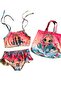 Girl's Character Themed Pink Bag Bikini Set