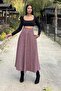 Women's Burgundy Skirt - 700-3528 - 5