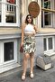 Women's Gabardine Mini Skirt - 700-3640 - 4