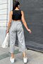 Women's Linen Capri - 700-3404 - 3