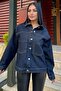 Women's Denim Jacket - 700-Kt002 - 3