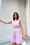 Women's Lilac Shorts Jumpsuit - 700-3421 - 3