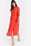 Women's Red Shirt Dress - 700-K4480 - 5