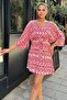 Women's Red Dress - 700-3155 - 2