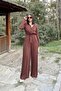 Women's Brown Jumpsuit - 700-3297 - 7