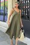 Women's Khaki Jumpsuit - 700-H5002 - 4