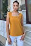 Women's Mustard Blouse - 700-2911 - 3