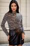 Women's Black Blouse - 700-K4493