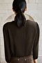 Women's Black Blouse - 700-K5536 - 4