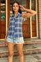 Women's Plaid Shirt - 700-2878K - 7
