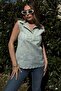 Women's Green Blouse - 700-3422