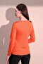 Women's Orange Blouse - 700-3283 - 5
