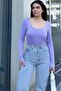 Women's Lilac Blouse - 700-3580 - 7