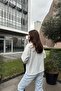Women's Beige Knitwear Blouse - 700-3513 - 6