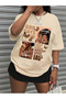Unisex Men/Women Godsays Custom Printed Oversize Cotton T-Shirt - 3