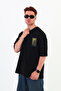 Totaldefeated-Oversize T-Shirt |   Back Printed – Minimal Chest Patterned Unisex Tshirt - 7
