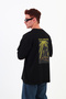 Totaldefeated-Oversize T-Shirt |   Back Printed – Minimal Chest Patterned Unisex Tshirt - 2