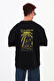 Totaldefeated-Oversize T-Shirt |   Back Printed – Minimal Chest Patterned Unisex Tshirt - 8