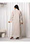 Handmade Melange Abaya - 4