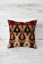 Autumn Leaves Patterned Hidden Zippered Throw Pillow Cover Sofa Pillow Case Set (4Pcs) - 2