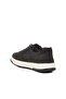 حذاء رياضي رجالي من الجلد الطبيعي باللون الأسود من Nubuck 2516 M - 4