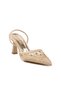 Florin T-100 Z Gold Women's Evening Dress Shoes