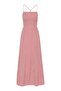 Lori Red Sleeveless Midi Dress - 5