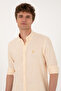 Men's Yellow Long Sleeve Shirt 50300159-Vr094 - 2