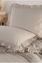 Hemera 100% Cotton Ruffled Vintage Single Duvet Cover Set 160*220 - 3