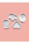 1920S Theme Cookie Mold and Sugar Dough Mold Set of 4