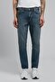 Jack men's slim fit high waist skinny jeans blue - 2