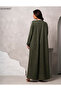 Handmade Suede Shamua Abaya - 4