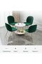 Round Coffee Table - 23.6" Small 2-Tier End Table with Open Storage Shelf, White Wooden Table Top Go - 7