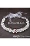 Bridal Crown with Pearls Hair Accessory Wedding/Engagement/Bride/Henna/Birthday/Party/Graduation/Photography Fashion - 3