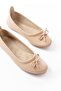 6101 Nut Daily Bow Women's Ballerinas - 4