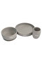 Silicone Plate, Bowl & Cup- Grey