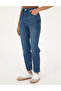 Light Blue Mom High Waist Fit Jean Pants 50313233-Vr003 - 2
